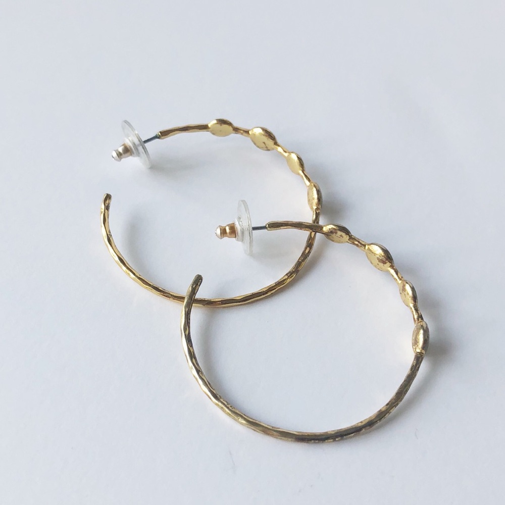 Stella & Dot Monterey Hoop Earrings